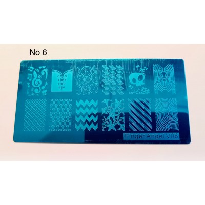 Plaque de stamping XL no6